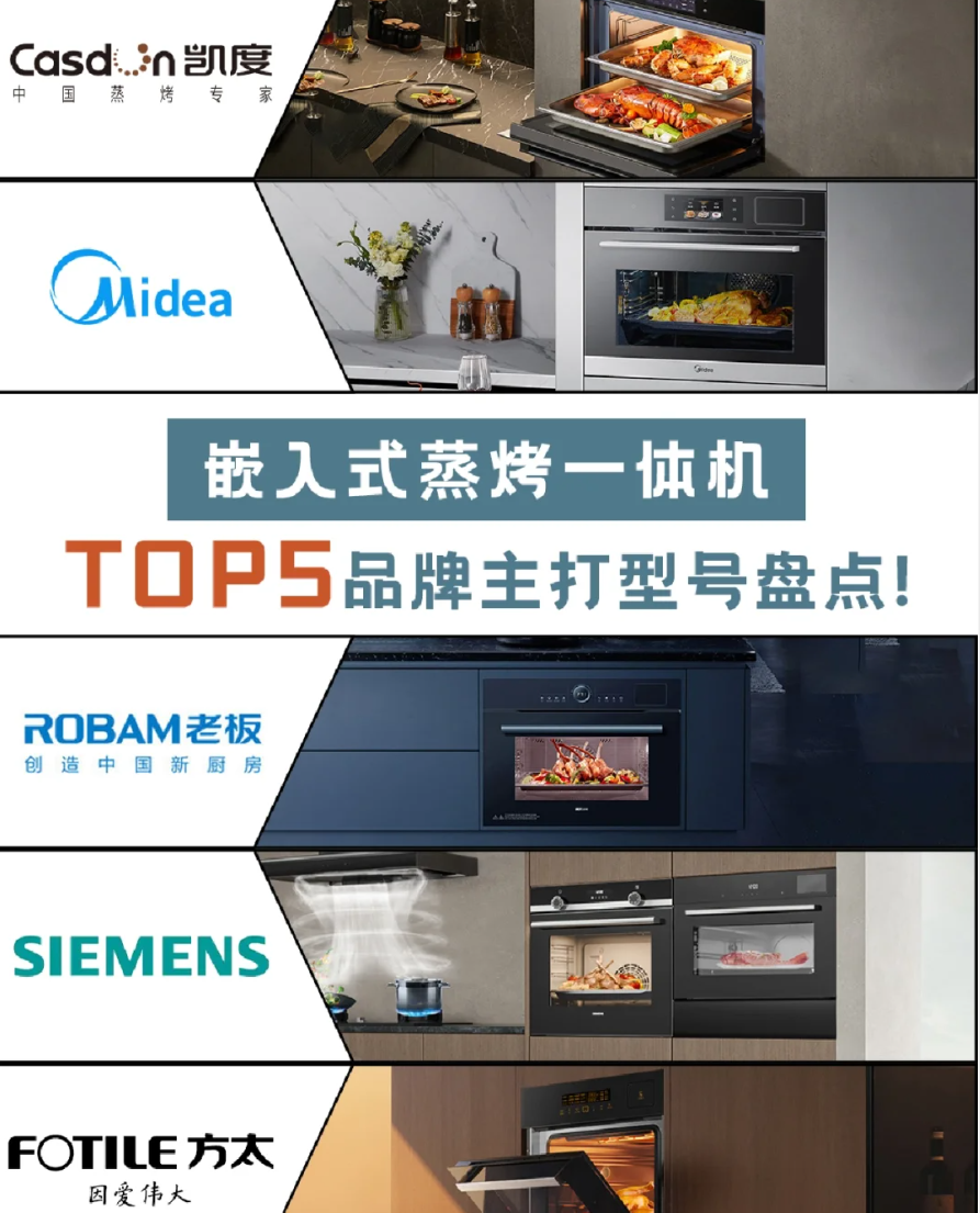 Which Brand of Embedded Steam Oven is the Best? Top 5 Brands Ranking for 2025