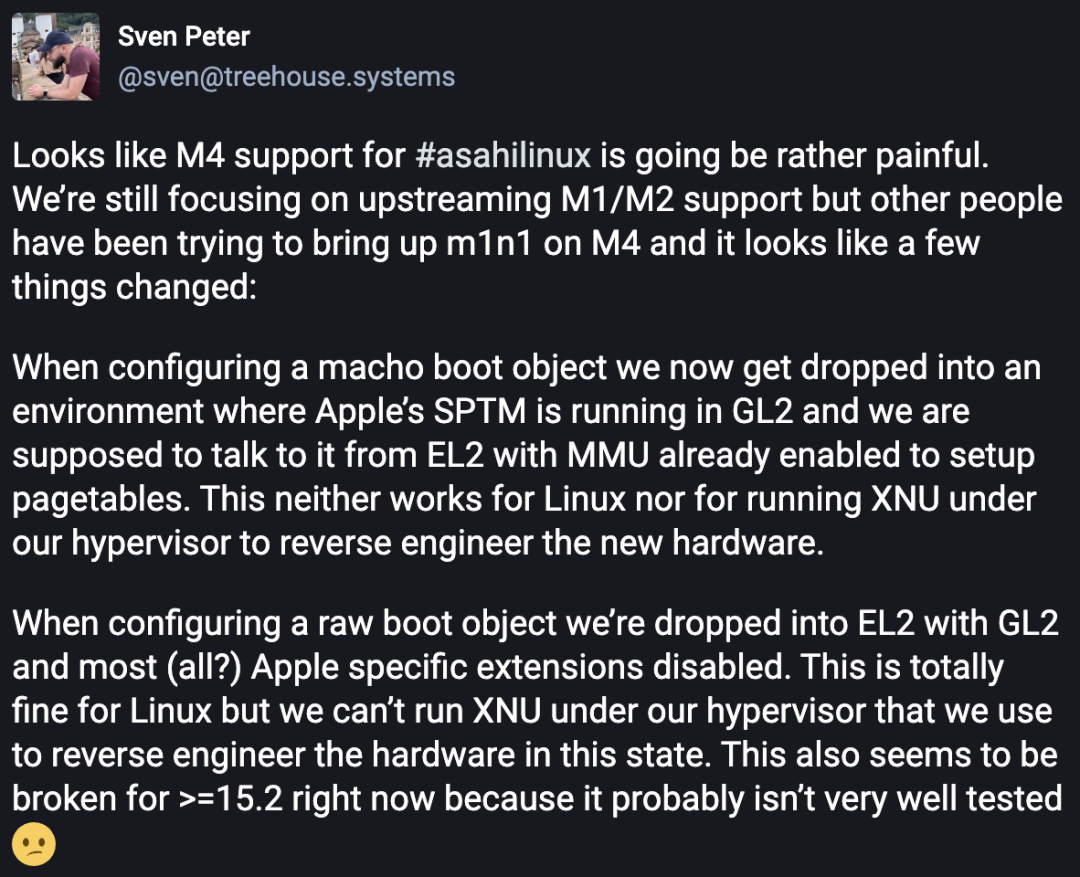 Is Running Linux on Apple M4 a Painful Experience for Developers?