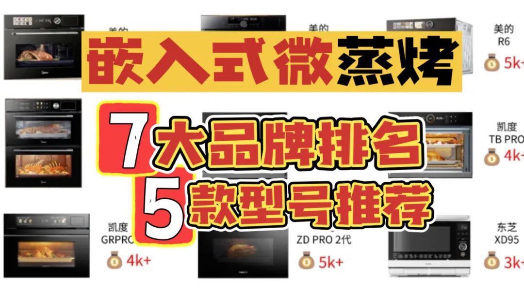 Which Brand of Embedded Steam Oven is the Best? Top 5 Brands Ranking for 2025