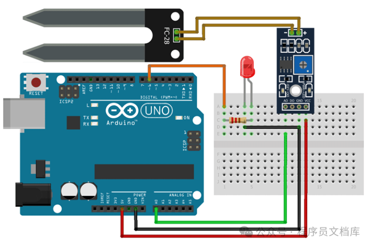Super Simple! Monitor Plant Health with Arduino UNO and Soil Moisture Sensor