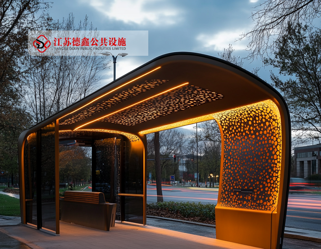 IoT and Solar Energy Reshape Urban Mobility: Jiangsu Dexin's Smart Bus Shelters Initiate a New Paradigm in City Life