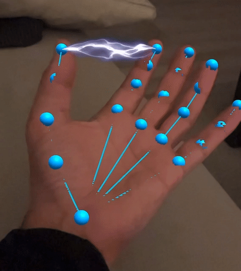 Experience the Power of the Ancients! Deep Sensors Combined with Machine Learning, This AR Application Can Create Lightning and Interact with Reality