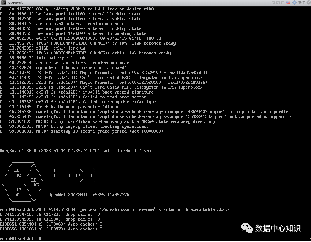 Installing OpenWRT on ESXi