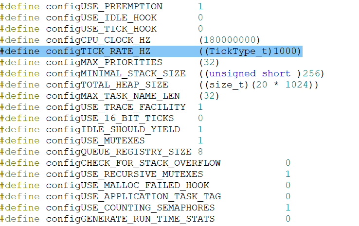 How to Set the RTOS Tick Rate Appropriately?