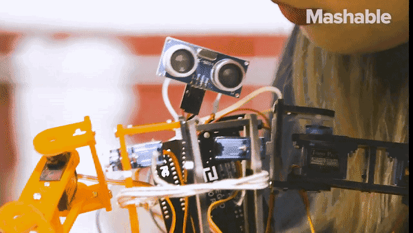 After a Breakup, She DIYed a Robot Boyfriend That Can Even Help with Clothing Adjustments...