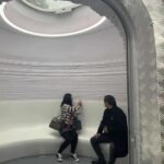 The First Concrete 3D Printed Library in China: 'Like a Comma'