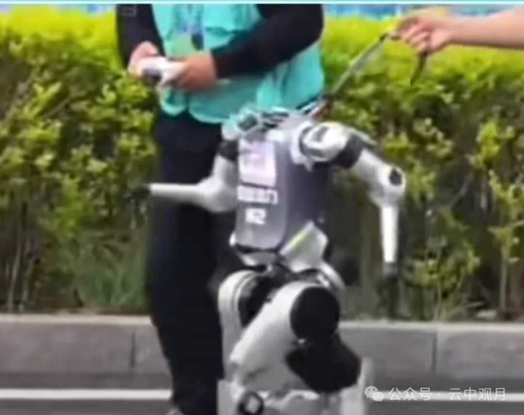 Robot Marathon: It's Not the Machines That Fall, But the Humans