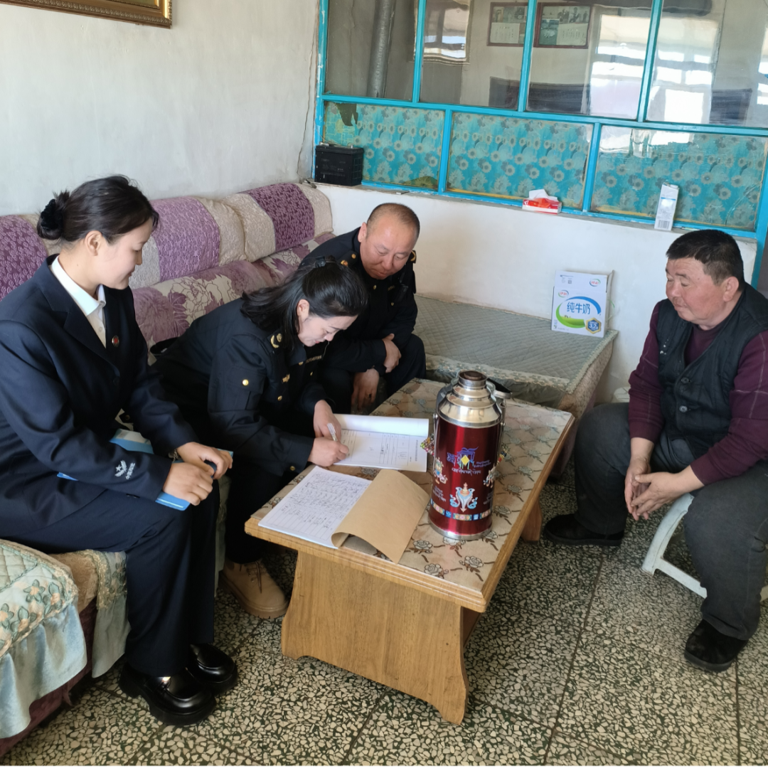 Saihan Gobi Judicial Office Conducts 'Embedded' Administrative Law Enforcement Supervision Activities