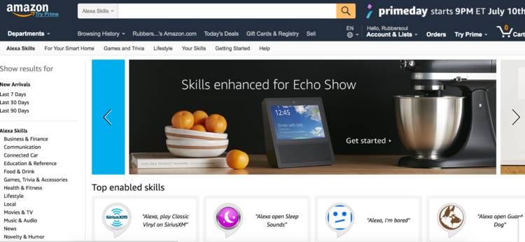 Amazon Alexa Dominates the Smart Speaker Market with Over 15,000 Skills