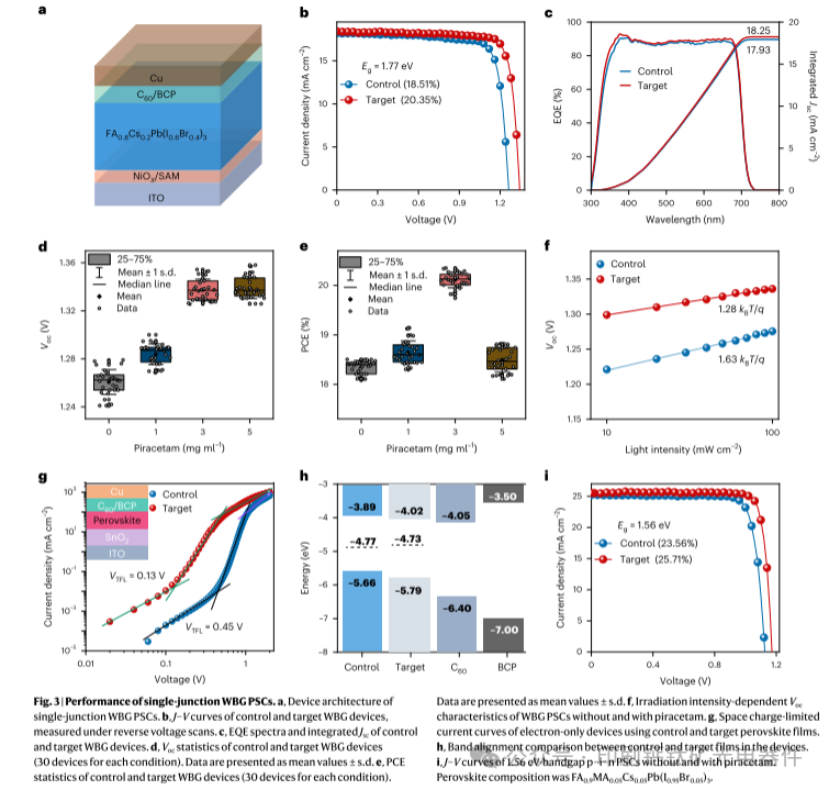 Wuhan University’s Ke Weijun in Nature Nanotechnology: Piracetam Shapes Wide-Bandgap Perovskite Crystals for Scalable Perovskite Tandems
