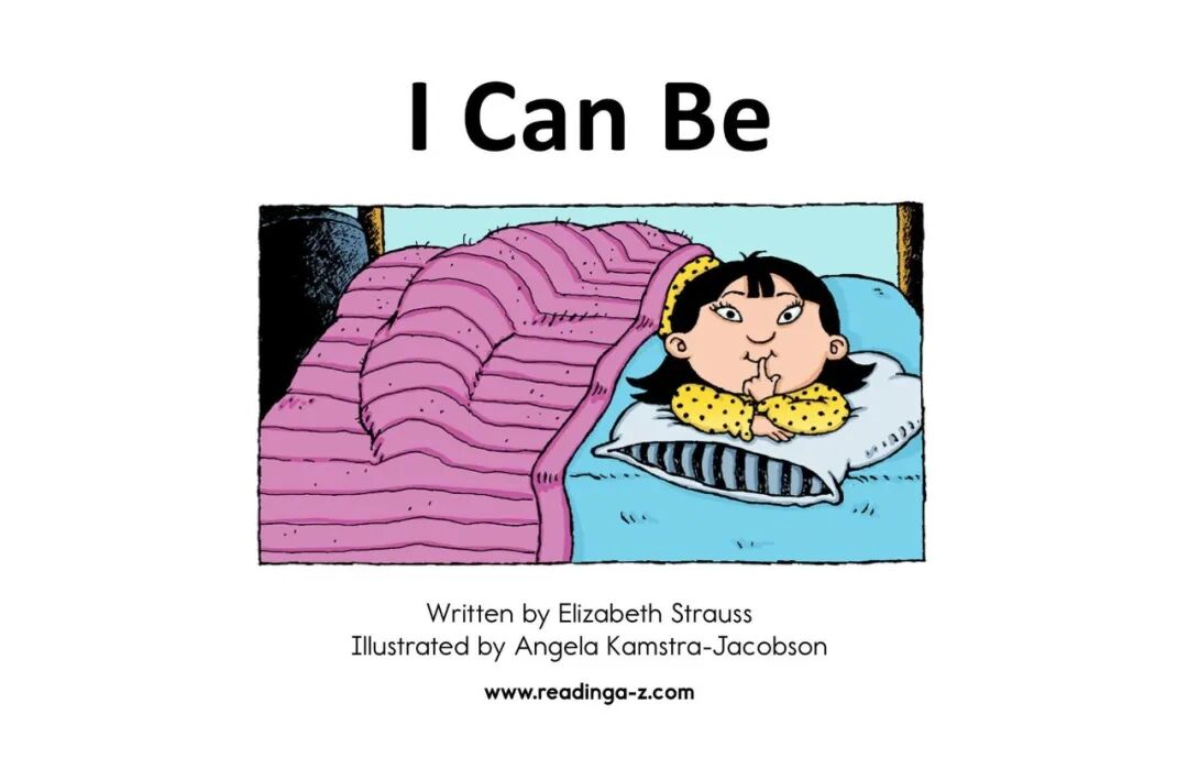 RAZ Level C Reading: 'I Can Be'