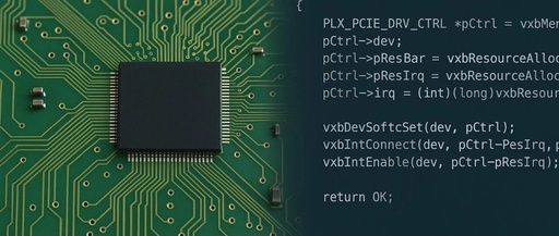 Practical Development of Device Drivers Based on PLX PCIe Controllers in VxWorks 7