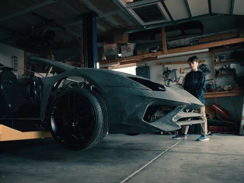 3D Printed Lamborghini Aventador: A Heartfelt Christmas Surprise for Kids!