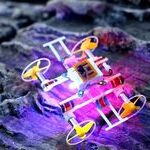 Introducing a 9 cm, 25 g Micro Wireless Amphibious Robot!
