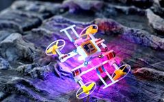 Introducing a 9 cm, 25 g Micro Wireless Amphibious Robot!