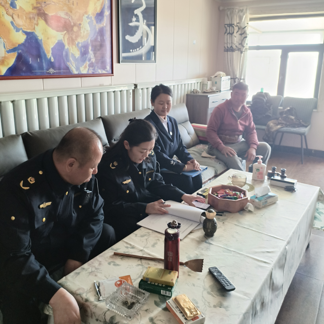 Saihan Gobi Judicial Office Conducts 'Embedded' Administrative Law Enforcement Supervision Activities