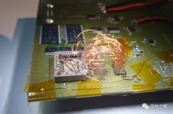 When Chip Pins Break, No Worries: Exposing Wires Inside the Package