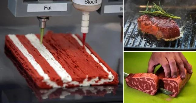 3D Printed Meat: Adjustable Fat-to-Lean Ratio with Wagyu Beef Marbling