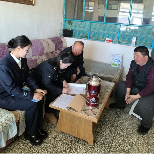 Saihan Gobi Judicial Office Conducts 'Embedded' Administrative Law Enforcement Supervision Activities