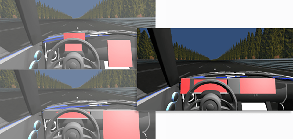 In-Car Displays | A New Concept for Automotive Touch Interaction