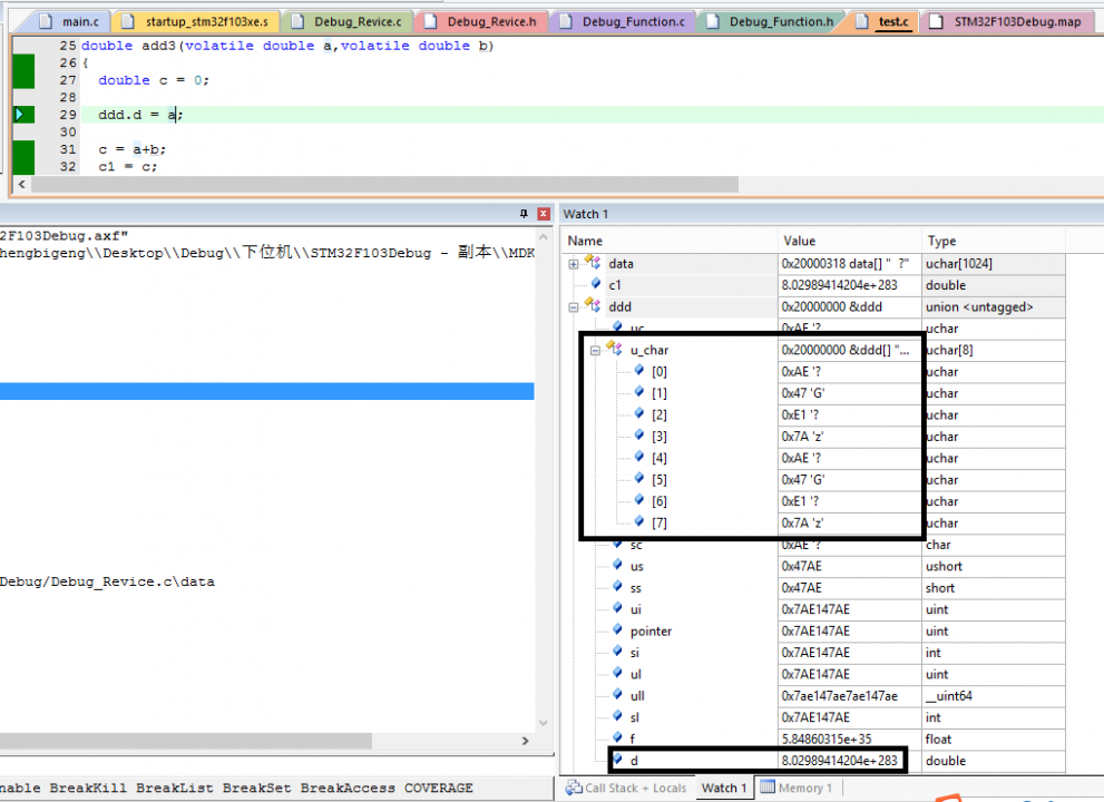 Developing a Debugging Tool for Microcontrollers and Discussing Its Programming Approach
