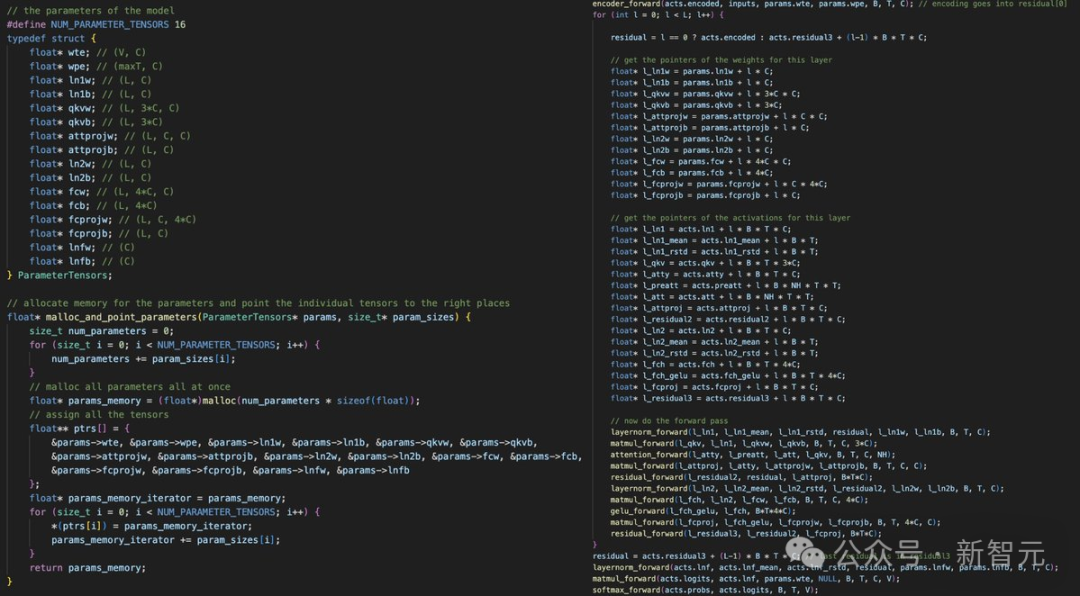 Training GPT-2 with Just 1000 Lines of C Code! AI Expert Karpathy's New Project Gains 2.5k Stars