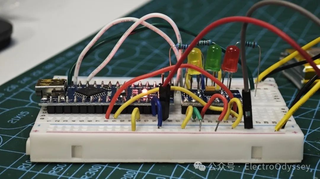 Arduino Orientation Sensing: LED Lights Changing with Angle