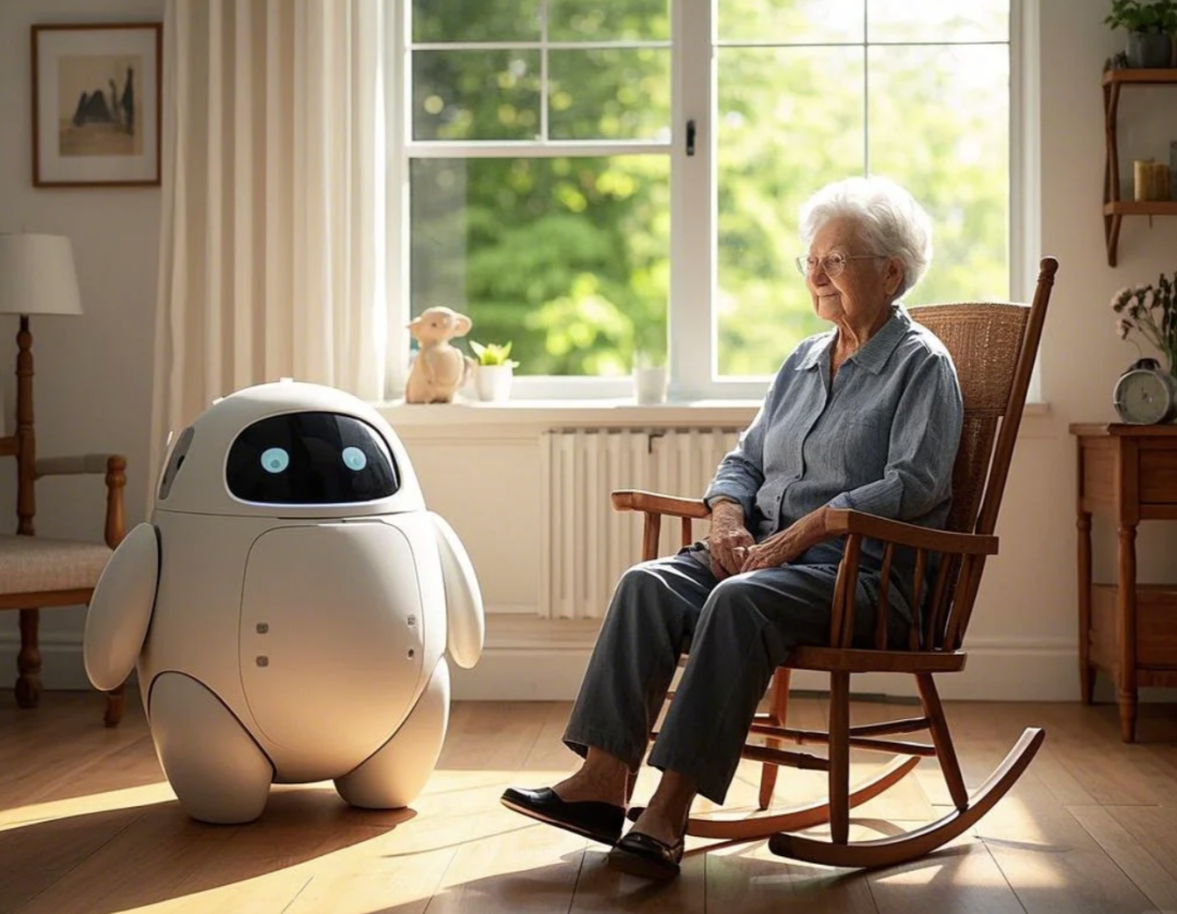 When AI Robots Become New Companions for the Elderly