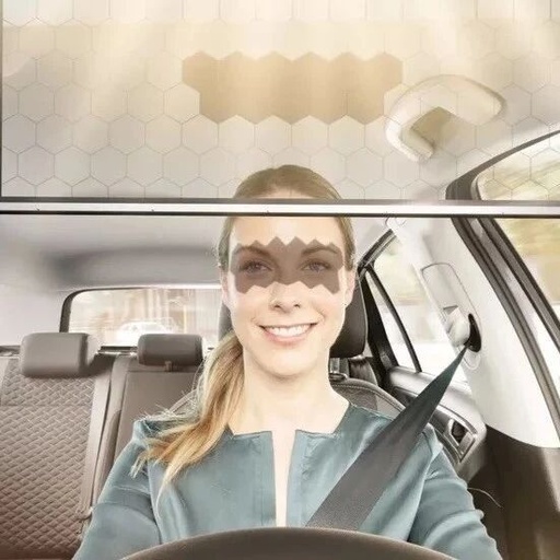 Bosch Develops Digital Sun Visor Using LCD Screens