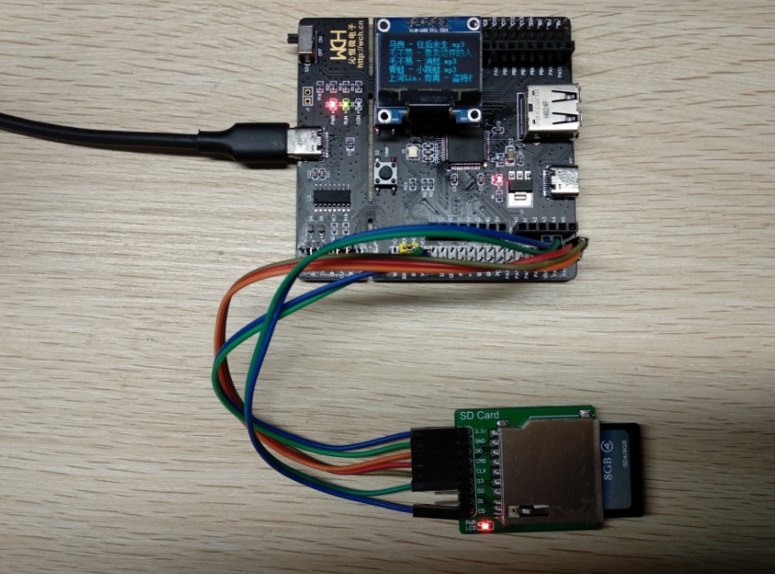 Evaluation of Domestic Development Board: Qinheng CH32V103 Reading Memory Card Font Display