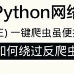 Advanced Python Web Scraping: How to Bypass Anti-Scraping Mechanisms to Retrieve Any Data You Want?