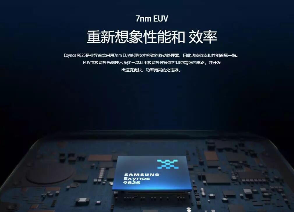 Exynos 9825 Released: The World's First 7nm EUV Process SoC