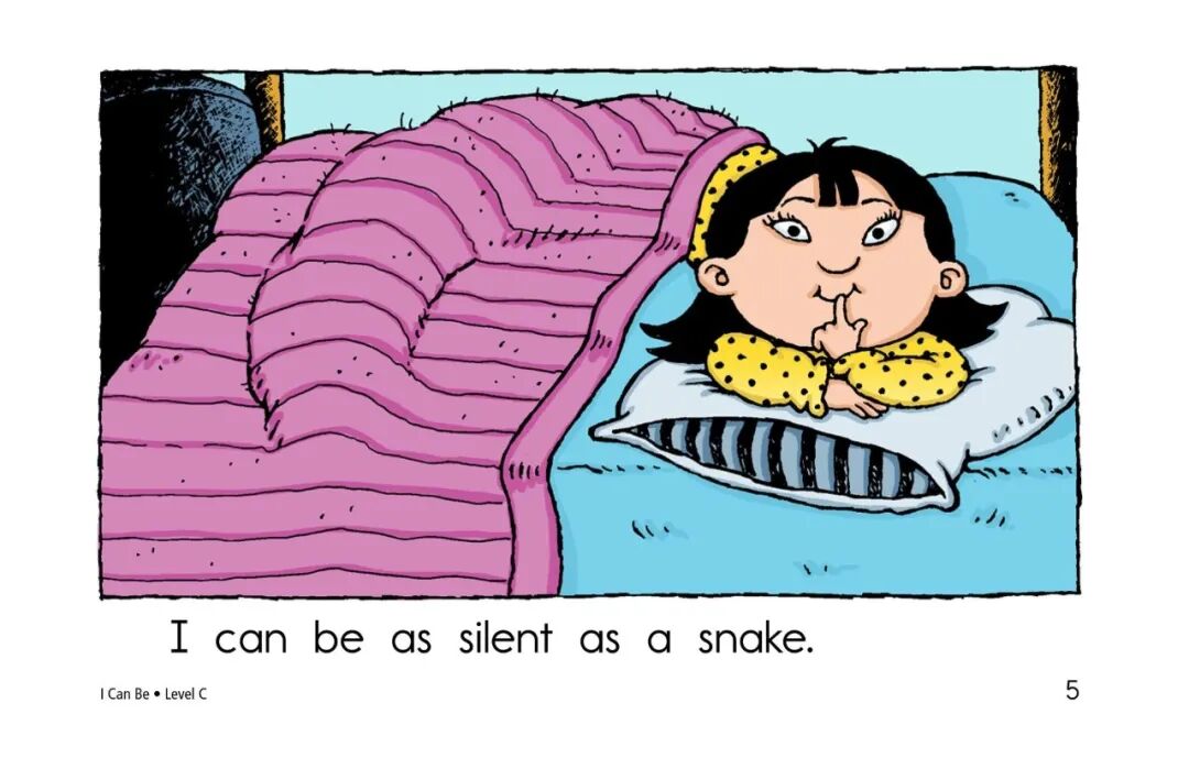 RAZ Level C Reading: 'I Can Be'