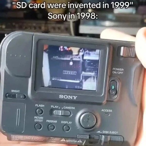 The Invention of SD Cards in 1999: A Look Back at Sony in 1998