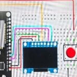 Controlling an OLED Display to Show a Dynamic Progress Bar Using the ESP32 Development Board