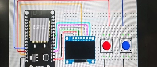 Controlling an OLED Display to Show a Dynamic Progress Bar Using the ESP32 Development Board