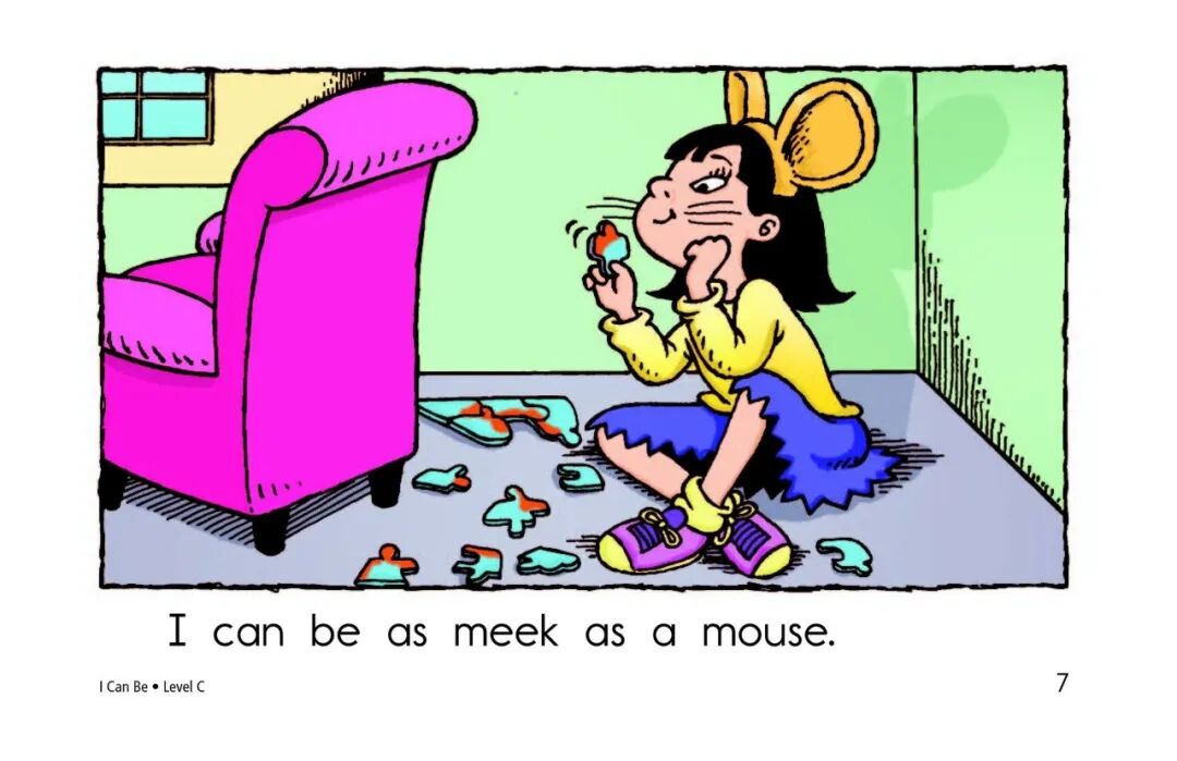 RAZ Level C Reading: 'I Can Be'