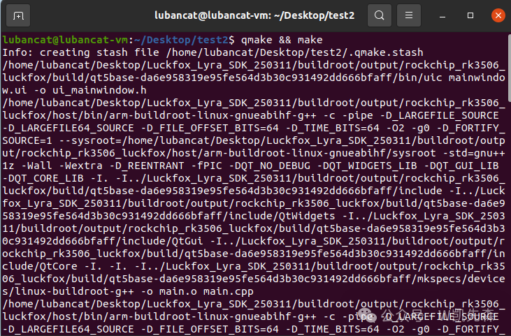 Configuring Buildroot for QT, Remote Deployment, and Landscape Display
