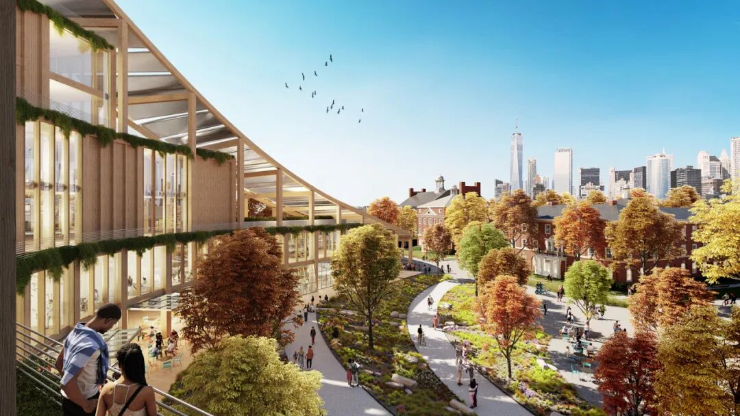 Climate Exchange Center on Governors Island, New York / SOM