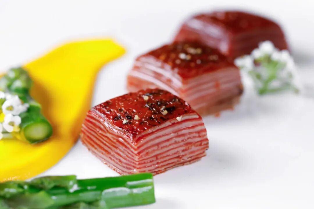 3D Printed Meat: Adjustable Fat-to-Lean Ratio with Wagyu Beef Marbling