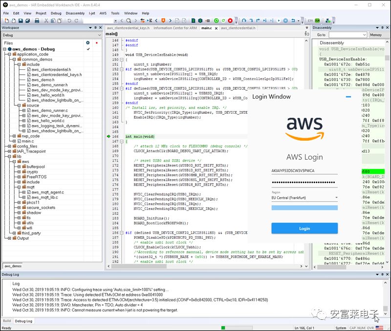IAR for Amazon FreeRTOS Released: A New Era for IoT Studios