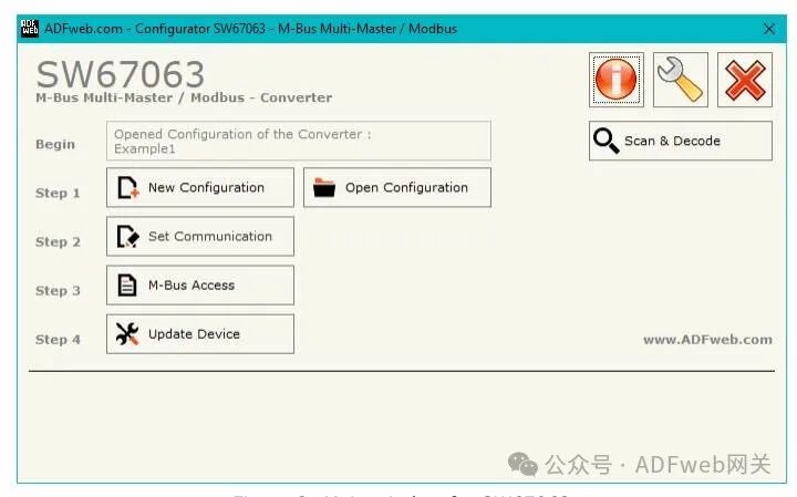 M-Bus Multi-Master to Modbus RS232 (RS485) - ADFWEB Converter - Guangzhou Xinyu IoT