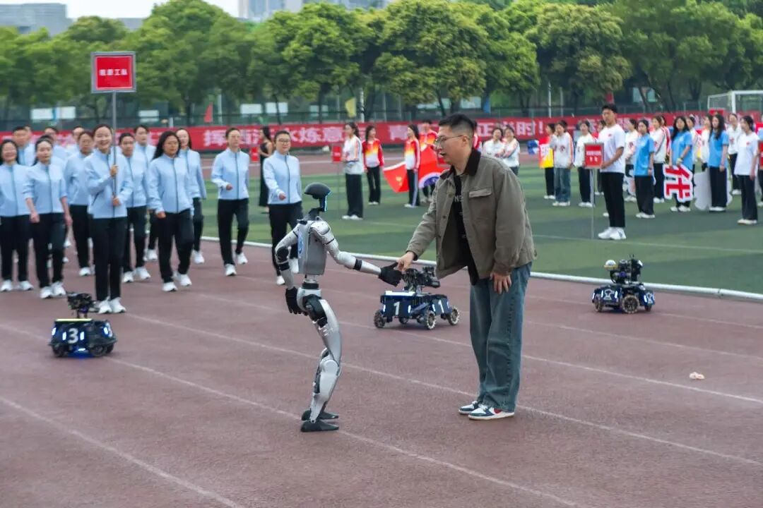 Robot Parade Shines at University Sports Meet!