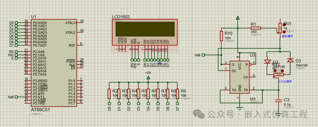 Speed Measurement System Based on AT89C51 and Proteus Simulation