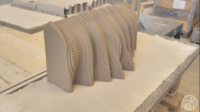 3D Printed Tiles Enhance the Elegance of Boutique Store Facades