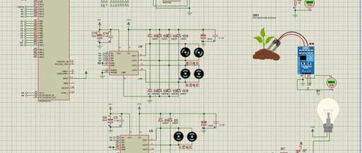 STM32-Proteus Simulation of Intelligent Greenhouse Control System