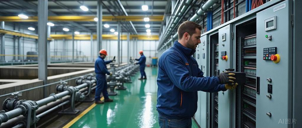 PLC Technology Drives the Intelligent and Digital Transformation of Wastewater Treatment Plants