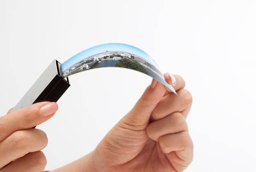 Low-Power Curved Flexible Display Screen Arrives! As Thin as Paper and Bendable