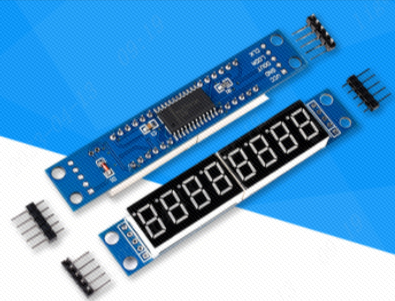 Using the CW32 Module: 8-Digit LED Display Module