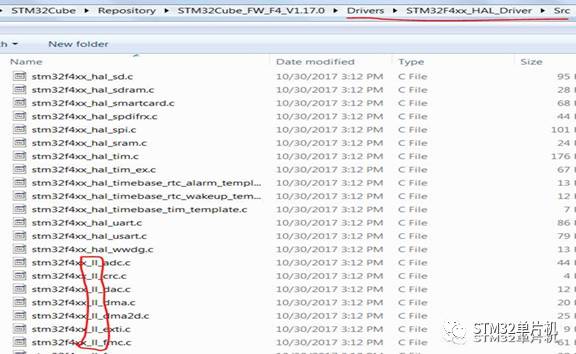 Performance Comparison of Code Based on Different STM32 Library Functions